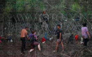 EU pone muro de p&uacute;as en la frontera con Tamaulipas