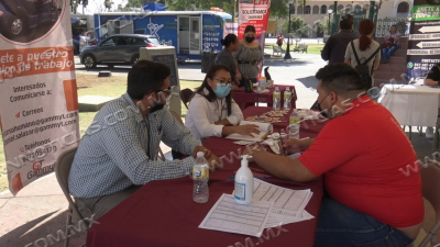 Buscan estabilidad econ&oacute;mica de familia con ofertas laborales
