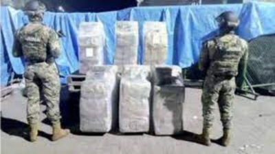 Incauta Marina mega embarque de mariguana