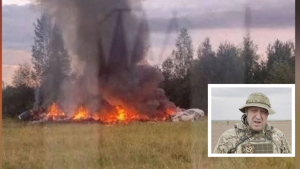 El avi&oacute;n del jefe del grupo Wagner se estrell&oacute; en Rusia; Yevgueni Prigozhin habr&iacute;a muerto