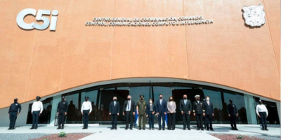 Inauguran CV5 en Reynosa para vigilar todo el norte del estado