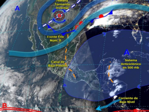 Clima M&eacute;xico hoy 25 de noviembre: prev&eacute;n lluvias y ca&iacute;da de nieve
