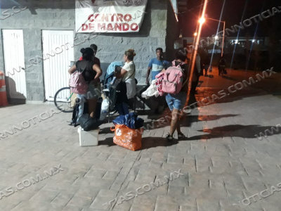Resguardan a migrantes en refugios por alerta de tormenta en Nuevo Laredo