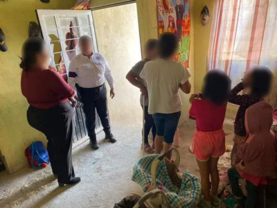 Rescatan a ni&ntilde;as que ten&iacute;an d&iacute;as sin comer en Ciudad Victoria