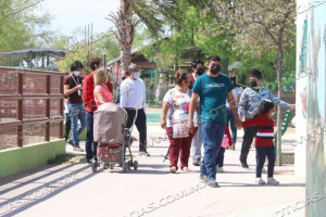 Familias disfrutan del Zool&oacute;gico de Nuevo Laredo