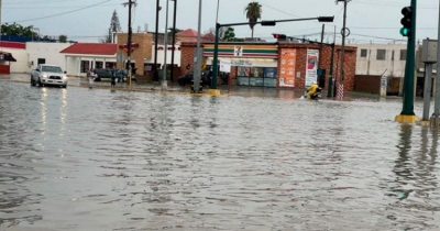 Tormenta inunda a Matamoros