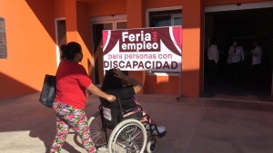 VIDEO Realizan primera feria del empleo para personas con discapacidad