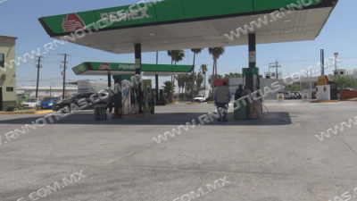 Sigue problem&aacute;tica de desabasto de gasolina y di&eacute;sel en Nuevo Laredo