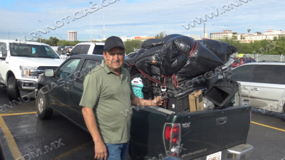 Paisanos llegan en d&iacute;a de Acci&oacute;n de Gracias para vacacionar en M&eacute;xico