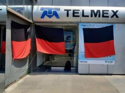 Por primera vez desde su privatizaci&oacute;n TELMEX se va a huelga