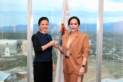GESTIONA CARMEN LILIA CANTUROSAS PROYECTOS ESTRAT&Eacute;GICOS PARA NUEVO LAREDO EN GIRA POR CAPITAL DE TAMAULIPAS