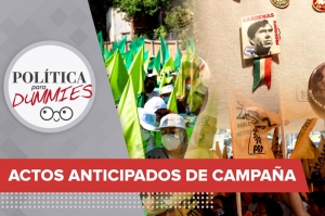 ¿Qué son los actos anticipados de campaña?