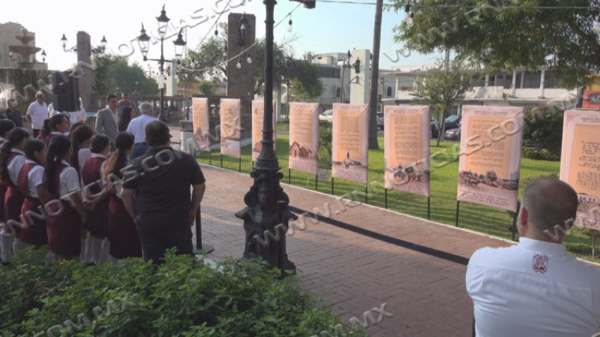 Exhiben histórico Bando de Policía de 1883 en aniversario de Nuevo Laredo