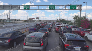 Cierre del Gobierno de Estados Unidos desata caos en cruces fronterizos entre Nuevo Laredo y Texas