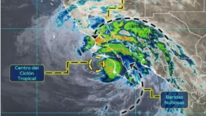 &iexcl;Alerta BCS! &ldquo;Kay&rdquo; tocar&aacute; tierra la tarde de este 8 de septiembre, pronostica el SMN