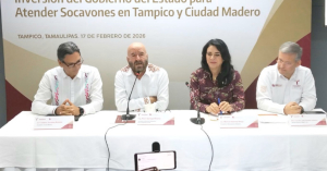 Invertir&aacute;n 105 mdp para atender socavones en Tampico y Madero