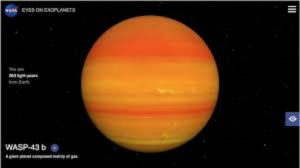 La NASA descubre un planeta con dos caras