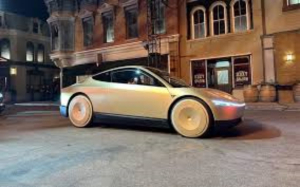 Acciones de Tesla se desploman tras presentar Cybercab, un robotaxi sin volante