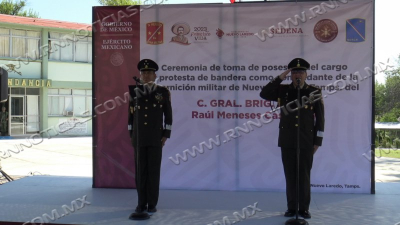 Toma Protesta nuevo Comandante de la Guarnici&oacute;n Militar de Nuevo Laredo
