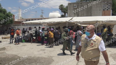 Contin&uacute;a atenci&oacute;n a haitianos por parte de municipio de Nuevo Laredo