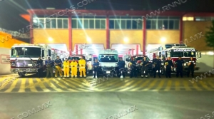 PROTECCI&Oacute;N CIVIL Y BOMBEROS RESGUARDA LA CIUDAD DURANTE FESTEJOS DE A&Ntilde;O NUEVO