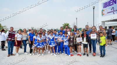DESTACAN NEOLAREDENSES EN ETAPA REGIONAL DEL CONCURSO DE RONDAS Y SALTO DE CUERDA DIF 2024