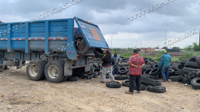 RECOLECTA GOBIERNO MUNICIPAL M&Aacute;S DE 6 MIL NEUM&Aacute;TICOS POR SEMANA