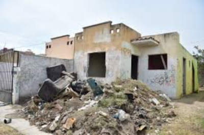Reportan 4,400 viviendas en estado crítico