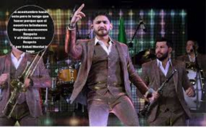Poncho Liz&aacute;rraga denuncia que bajaron del escenario a El Recodo en Bogot&aacute;