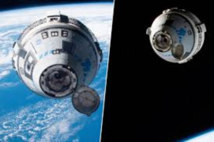 Astronautas captan extra&ntilde;os sonidos en la nave Starliner