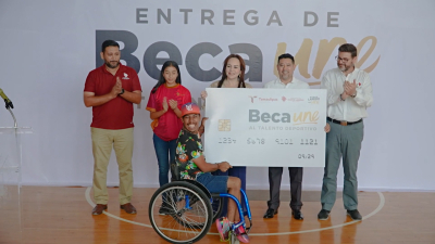 VIDEO Apoya Gobierno de Nuevo Laredo a j&oacute;venes con becas deportivas