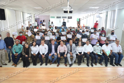 Concluyen 45 personas curso de capacitaci&oacute;n industrial