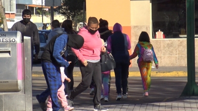 VIDOE Exhortan por entrada de frente fr&iacute;o para  Nuevo Laredo