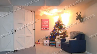 Luces navide&ntilde;as puedan generar cortocircuitos e incendios