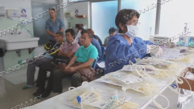 Piden a ciudadan&iacute;a ser donadores de sangre voluntarios