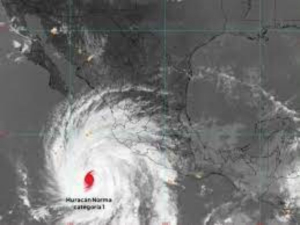 &lsquo;Norma&rsquo; ya es hurac&aacute;n categor&iacute;a 1; afecta a estos cuatro estados