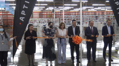 VIDEO Inauguran tercera planta Aptiv en Nuevo Laredo; Inversi&oacute;n mas de 50 MDD