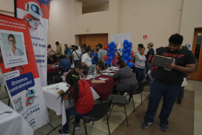 TODO LISTO PARA LA FERIA DEL EMPLEO MUNICIPAL CON M&Aacute;S DE 80 EMPRESAS PARTICIPANTES