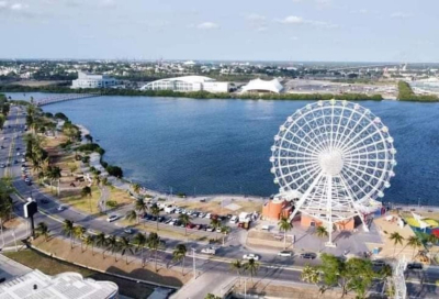 Inauguran la Rueda de Tampico de las M&aacute;s Altas y Seguras del Pa&iacute;s