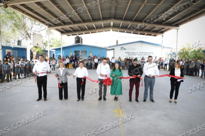 TRABAJA EN EQUIPO GOBIERNO MUNICIPAL Y ESTATAL PARA RESCATAR ESCUELA PRIMARIA