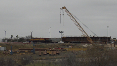 VIDEO Lleva gran avance construcción de segundo puente ferroviario en Nuevo Laredo