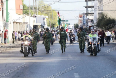 TODO LISTO PARA DESFILE POR LA INDEPENDENCIA DE M&Eacute;XICO