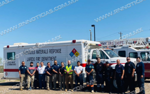 PROTECCI&Oacute;N CIVIL Y BOMBEROS SE CAPACITAN PARA ATENDER EMERGENCIAS QU&Iacute;MICAS