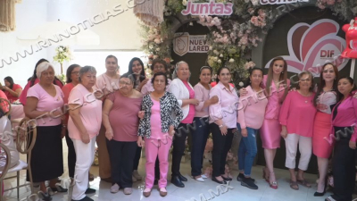 Reconocen a 100 mujeres sobrevivientes de cáncer de mama en emotiva ceremonia del DIF Nuevo Laredo