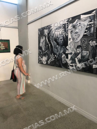 Presentan la primera exposici&oacute;n pl&aacute;stica en Estaci&oacute;n Palabra