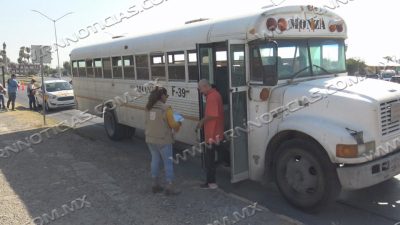 Operativos de supervisi&oacute;n y pruebas de antidoping en el Transporte P&uacute;blico de Nuevo Laredo