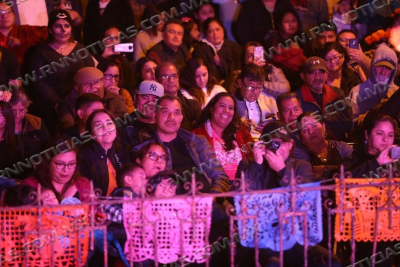 DECENAS DE CIUDADANOS VIVEN FESTIVAL INTERNACIONAL DE LA CATRINA 2023 EN EL PANTE&Oacute;N MUNICIPAL ANTIGUO