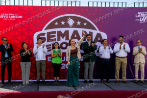 INAUGURA ALCALDESA CARMEN LILIA CANTUROSAS SEMANA DEPORTIVA ESTUDIANTIL CON  LA PARTICIPACIÓN DE MÁS DE 3 MIL ESTUDIANTES
