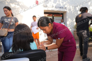 RESPONDE CIUDADAN&Iacute;A A JORNADA DE VACUNACI&Oacute;N CONTRA EL COVID-19