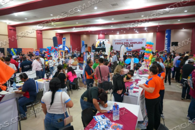 LLEVA A CABO GOBIERNO MUNICIPAL FERIA DE EMPLEO CON M&Aacute;S DE MIL 700 VACANTES